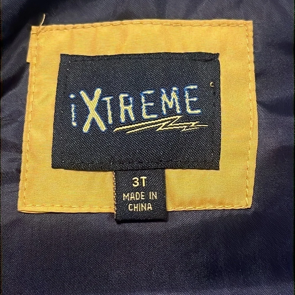 NWT iXtreme Boy's Midweight 2fer Vestee Yellow/Gray/Black Puffer Size 3T - Picture 7 of 10